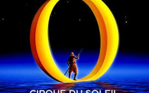 超清免费看！！太阳马戏团🎪 "O,SHOW" 表演，拉斯维加斯百乐宫酒店